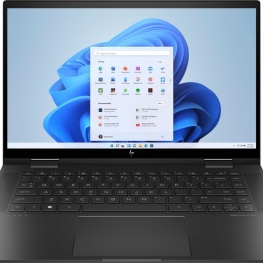 Newest HP Envy 2-in-1 Laptop, 15.6" IPS FHD Touchscreen, AMD Ryzen 5 5625U(> i7-1165G7), 8GB DDR4, 256GB SSD, Backlit Keyboard, Fast Charge, Amazon Alexa, Wi-Fi 6E, Windows 11, Black