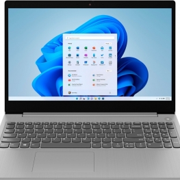 Lenovo - Ideapad 3i 15.6" HD Touch Laptop - Core i3-1115G4 - 8GB Memory - 256GB SSD - Platinum Grey